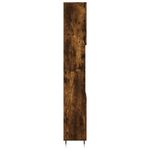 Casa si Gradina - Mobilier - Mobilier baie - Corpuri baie - Dulap de baie, stejar afumat, 30x30x190 cm, lemn prelucrat - Infinity.ro