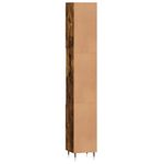 Casa si Gradina - Mobilier - Mobilier baie - Corpuri baie - Dulap de baie, stejar afumat, 30x30x190 cm, lemn prelucrat - Infinity.ro