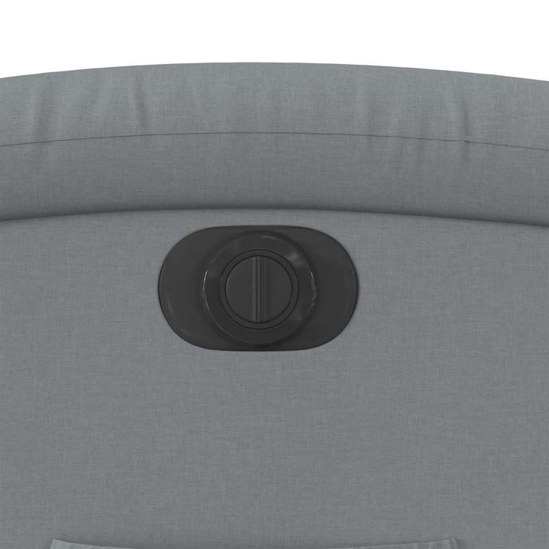 Casa si Gradina - Mobilier - Scaune si fotolii - Fotolii - Fotoliu rabatabil electric, gri deschis, textil - Infinity.ro