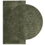 Casa si Gradina - Textile si covoare - Covoare - Covoare casa - Covor HUARTE, fir scurt, moale si lavabil verde padure 60x110cm - Infinity.ro