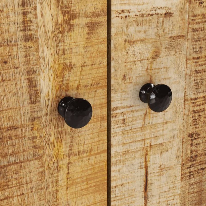 Casa si Gradina - Mobilier - Mobilier baie - Comode baie - Dulap de chiuveta 62x33x58 cm lemn masiv mango și lemn compozit, maro deschis - Infinity.ro