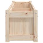 Casa si Gradina - Gradinarit si plante - Plante si ghivece - Ghivece si suporturi - Jardiniere de gradina, 2 buc., lemn masiv de pin - Infinity.ro