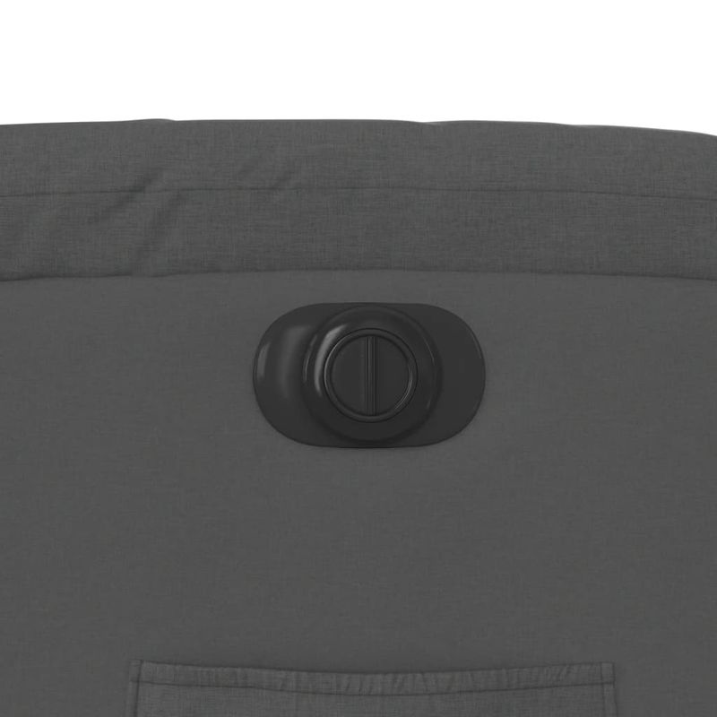 Casa si Gradina - Mobilier - Scaune si fotolii - Fotolii - Fotoliu electric rabatabil cu ridicare, gri inchis, textil - Infinity.ro