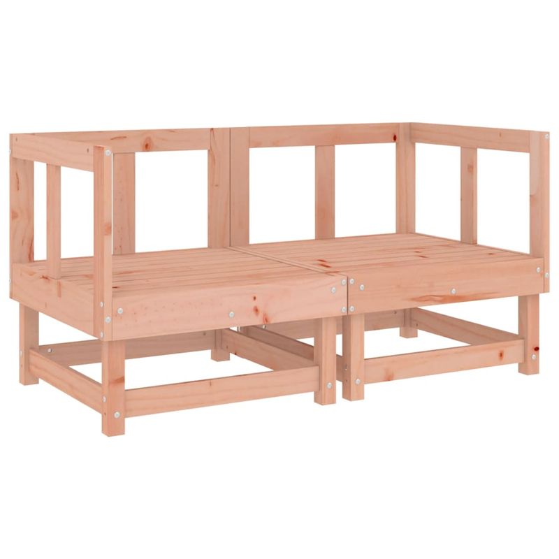 Casa si Gradina - Gradina si terasa - Mobilier exterior - Canapele si fotolii gradina - Canapele coltar cu perne, 2 buc., lemn masiv de pin - Infinity.ro