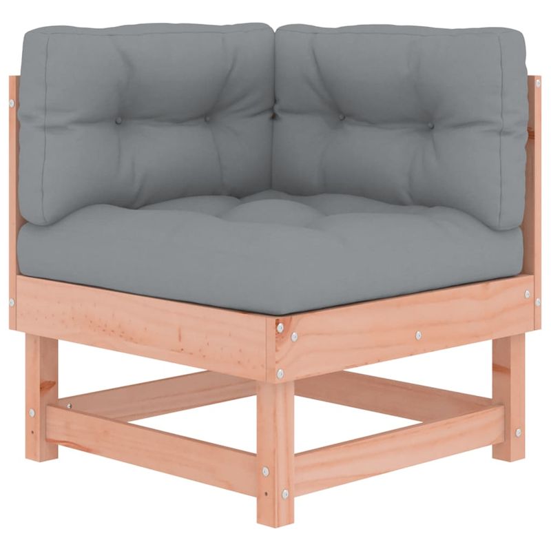 Casa si Gradina - Gradina si terasa - Mobilier exterior - Canapele si fotolii gradina - Canapele coltar cu perne, 2 buc., lemn masiv de pin - Infinity.ro