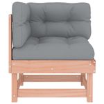 Casa si Gradina - Gradina si terasa - Mobilier exterior - Canapele si fotolii gradina - Canapele coltar cu perne, 2 buc., lemn masiv de pin - Infinity.ro