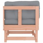 Casa si Gradina - Gradina si terasa - Mobilier exterior - Canapele si fotolii gradina - Canapele coltar cu perne, 2 buc., lemn masiv de pin - Infinity.ro