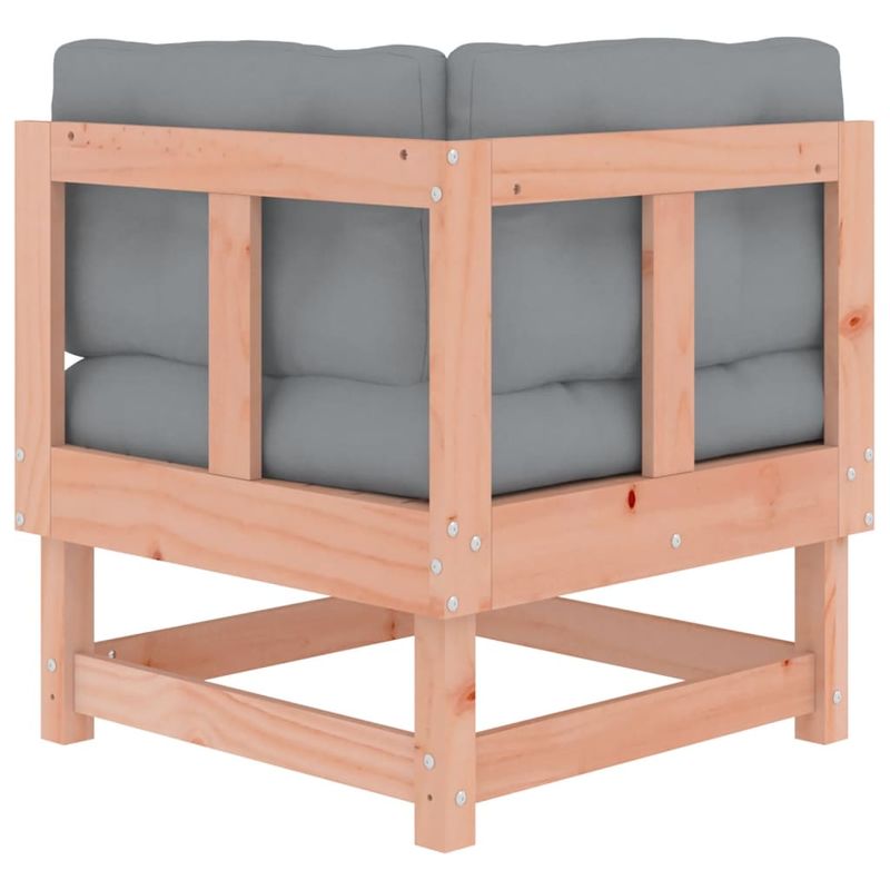 Casa si Gradina - Gradina si terasa - Mobilier exterior - Canapele si fotolii gradina - Canapele coltar cu perne, 2 buc., lemn masiv de pin - Infinity.ro