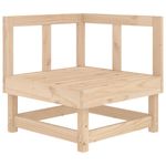 Casa si Gradina - Gradina si terasa - Mobilier exterior - Canapele si fotolii gradina - Canapea coltar cu perne, lemn masiv de pin - Infinity.ro