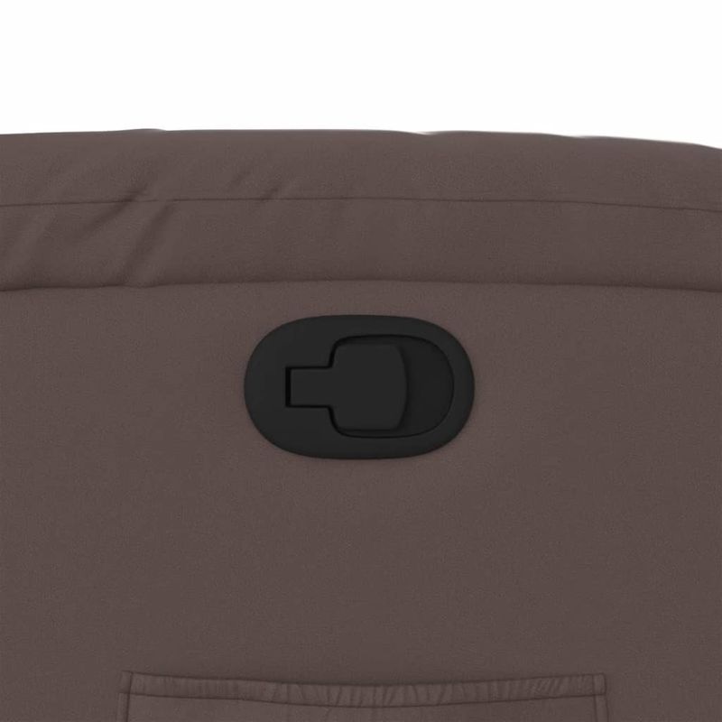 Casa si Gradina - Mobilier - Scaune si fotolii - Fotolii - Fotoliu rabatabil cu ridicare, maro, piele ecologica - Infinity.ro