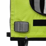 Petshop - Accesorii petshop - Culcusuri si custi - Genti si articole transport - Remorca bicicleta animale companie verde/gri textil oxford/fier - Infinity.ro