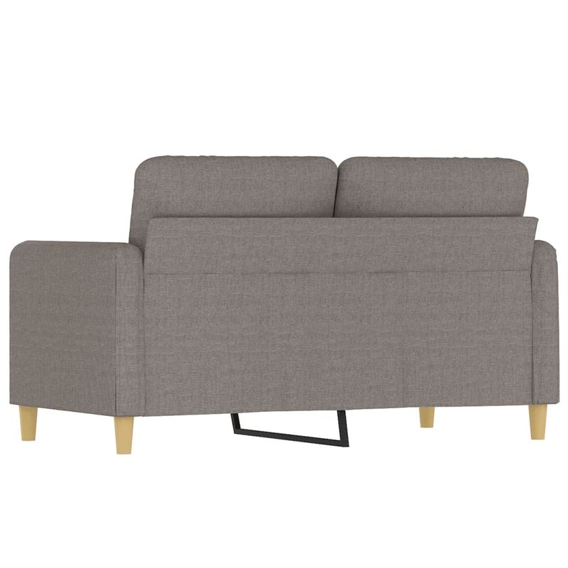 Casa si Gradina - Mobilier - Canapele si coltare - Canapele - Canapea cu 2 locuri, gri taupe, 120 cm, material textil - Infinity.ro