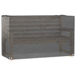 Casa si Gradina - Textile si covoare - Huse pentru mobilier - Huse mobila gradina, 2 buc, 8 ocheti, 170x94x70 cm, rectangular - Infinity.ro