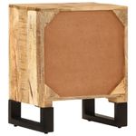 Casa si Gradina - Mobilier - Comode si corpuri - Comode - Noptiera, 40 x 30 x 50 cm, lemn masiv de mango - Infinity.ro