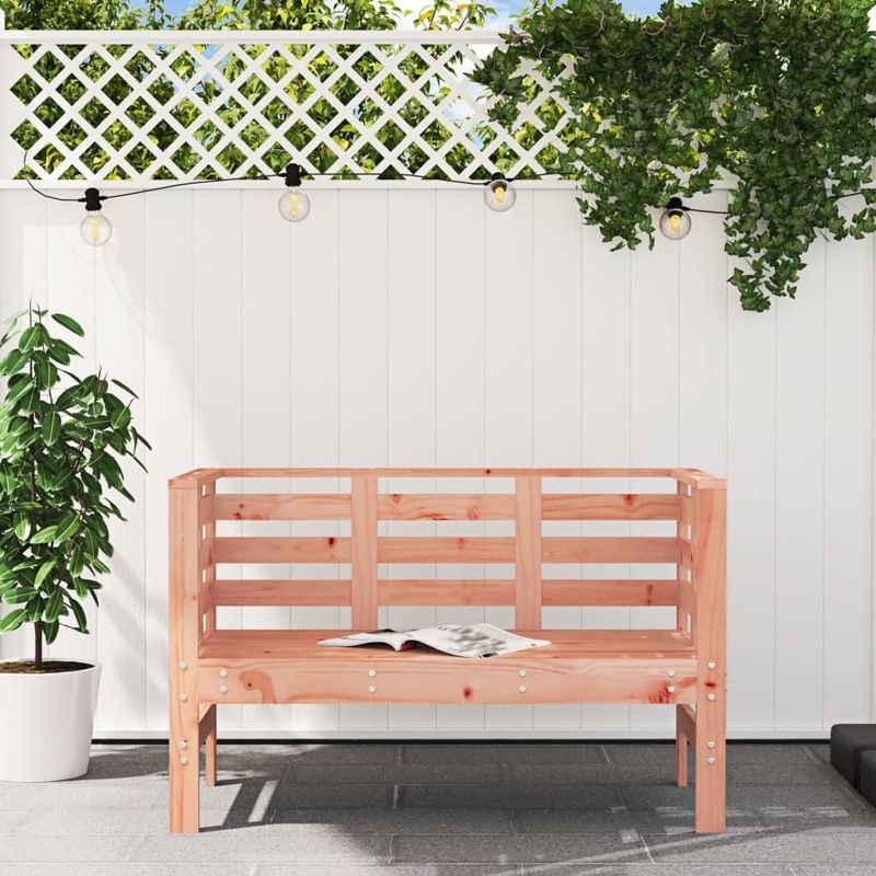 Casa si Gradina - Gradina si terasa - Mobilier exterior - Bancute de gradina - Banca de gradina, 111,5x53x71 cm, lemn masiv de douglas - Infinity.ro