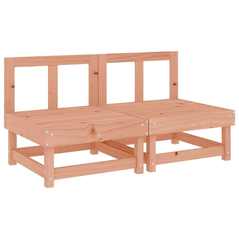 Casa si Gradina - Gradina si terasa - Mobilier exterior - Canapele si fotolii gradina - Canapele de mijloc cu perne, 2 buc., lemn masiv Douglas - Infinity.ro