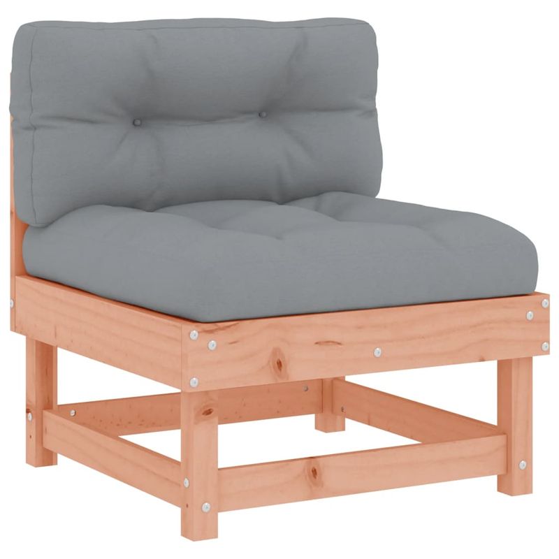 Casa si Gradina - Gradina si terasa - Mobilier exterior - Canapele si fotolii gradina - Canapele de mijloc cu perne, 2 buc., lemn masiv Douglas - Infinity.ro