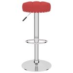 Casa si Gradina - Mobilier - Scaune si fotolii - Scaune - Scaune de bar, 2 buc., rosu vin, material textil - Infinity.ro