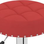 Casa si Gradina - Mobilier - Scaune si fotolii - Scaune - Scaune de bar, 2 buc., rosu vin, material textil - Infinity.ro
