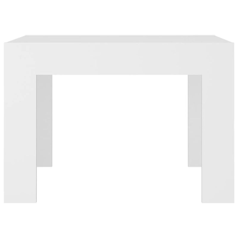 Casa si Gradina - Mobilier - Mese si birouri - Masute de cafea - Masuta de cafea, alb, 50x50x35 cm, PAL - Infinity.ro