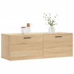 Casa si Gradina - Mobilier - Dulapuri si sifoniere - Dulapuri - Dulap de perete, stejar sonoma, 100x36,5x35 cm, lemn prelucrat - Infinity.ro