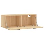 Casa si Gradina - Mobilier - Dulapuri si sifoniere - Dulapuri - Dulap de perete, stejar sonoma, 100x36,5x35 cm, lemn prelucrat - Infinity.ro