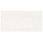 Casa si Gradina - Mobilier - Feronerie si accesorii mobila - Blat de birou, alb, 100x60x2,5 cm, lemn masiv de pin - Infinity.ro