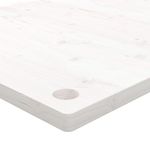 Casa si Gradina - Mobilier - Feronerie si accesorii mobila - Blat de birou, alb, 100x60x2,5 cm, lemn masiv de pin - Infinity.ro