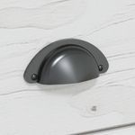 Casa si Gradina - Mobilier - Comode si corpuri - Console - Masuta consola "BODO", alb, 90x34,5x73 cm, lemn masiv de pin - Infinity.ro