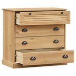 Casa si Gradina - Mobilier - Comode si corpuri - Comode - Comoda cu sertare VIGO, 80x40x76 cm, lemn masiv de pin - Infinity.ro
