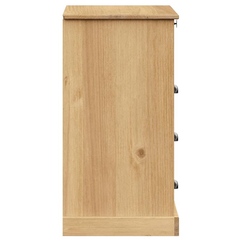 Casa si Gradina - Mobilier - Comode si corpuri - Comode - Comoda cu sertare VIGO, 80x40x76 cm, lemn masiv de pin - Infinity.ro