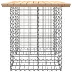 Casa si Gradina - Gradina si terasa - Mobilier exterior - Bancute de gradina - Banca de gradina, design gabion, 100x70x72cm, lemn masiv de pin, mărime 100x70x72 cm - Infinity.ro