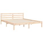 Casa si Gradina - Mobilier - Paturi si accesorii - Paturi - Cadru de pat cu tablie, 160x200 cm, lemn masiv - Infinity.ro