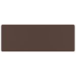 Casa si Gradina - Sanitare - Lavoar baie si accesorii - Lavoare si piedestale - Chiuveta lux, preaplin maro inchis mat 41x41 cm ceramica patrat - Infinity.ro