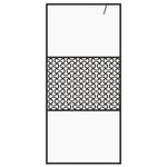 Casa si Gradina - Sanitare - Cazi si cabine de dus - Paravane si usi - Paravan de dus walk-in negru 115x195 cm sticla ESG transparenta - Infinity.ro