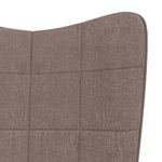 Casa si Gradina - Gradina si terasa - Balansoare si hamace - Balansoare - Scaun balansoar, gri taupe, material textil - Infinity.ro