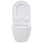 Casa si Gradina - Sanitare - Obiecte sanitare - Vase de toaleta - Vas toaleta suspendat cu rezervor incastrat inalt, ceramica - Infinity.ro