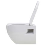 Casa si Gradina - Sanitare - Obiecte sanitare - Vase de toaleta - Vas toaleta suspendat cu rezervor incastrat inalt, ceramica - Infinity.ro
