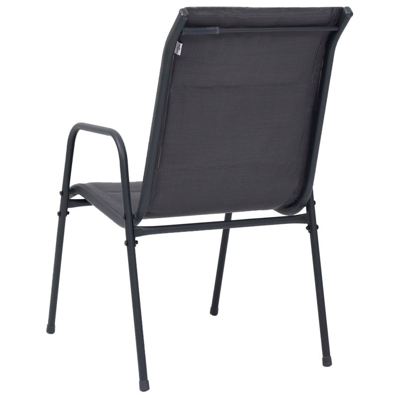 Casa si Gradina - Gradina si terasa - Mobilier exterior - Seturi mobila gradina - Set mobilier de exterior, 7 piese, antracit, otel - Infinity.ro
