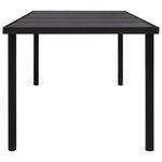Casa si Gradina - Gradina si terasa - Mobilier exterior - Seturi mobila gradina - Set mobilier de exterior, 7 piese, antracit, otel - Infinity.ro