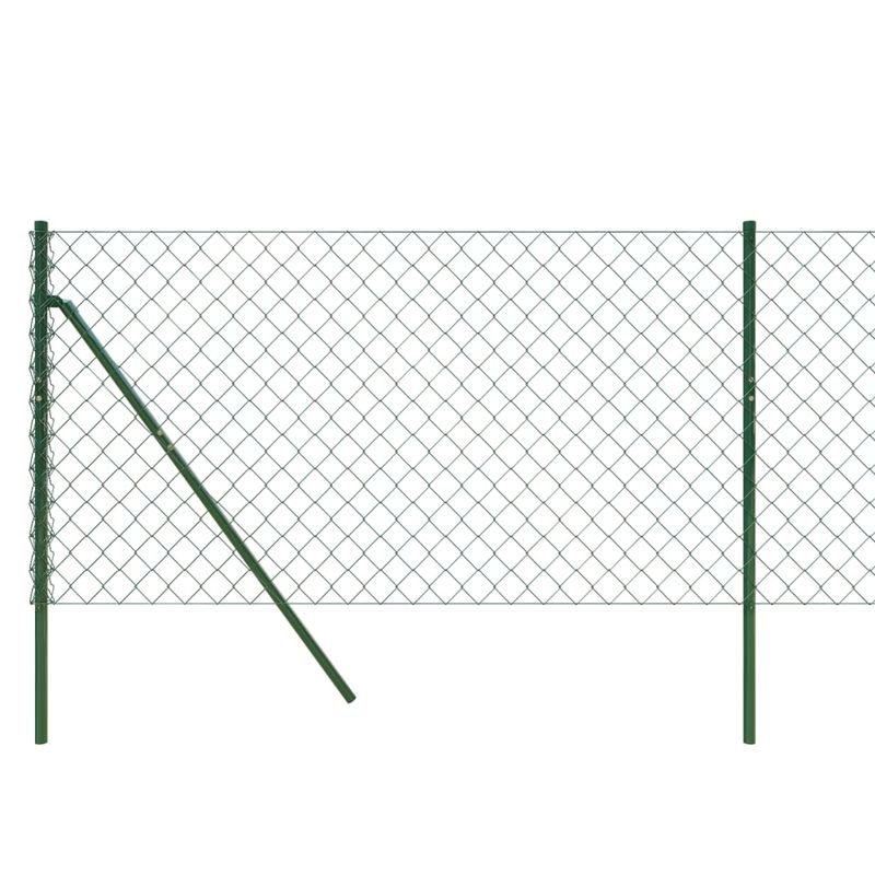 Casa si Gradina - Gradina si terasa - Garduri, panouri si accesorii - Gard de plasa de sarma, verde, 1,1x10 m - Infinity.ro