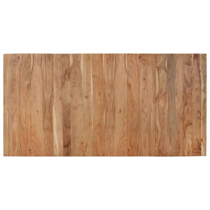 Casa si Gradina - Mobilier - Mese si birouri - Mese bucatarie si dining - Masa de bucatarie, negru, 180x90x77 cm, lemn masiv de acacia - Infinity.ro