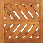 Casa si Gradina - Gradina si terasa - Mobilier exterior - Mese gradina - Masa laterala, 45x45x60 cm, lemn masiv de acacia - Infinity.ro
