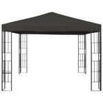 Casa si Gradina - Gradina si terasa - Umbrele si pavilioane - Pavilioane - Pavilion cu sir de lumini LED, antracit, 3x3 m - Infinity.ro