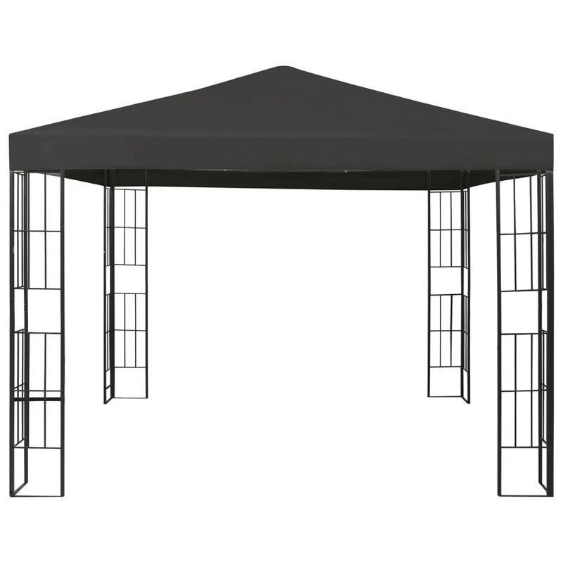 Casa si Gradina - Gradina si terasa - Umbrele si pavilioane - Pavilioane - Pavilion cu sir de lumini LED, antracit, 3x3 m - Infinity.ro
