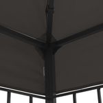 Casa si Gradina - Gradina si terasa - Umbrele si pavilioane - Pavilioane - Pavilion cu sir de lumini LED, antracit, 3x3 m - Infinity.ro