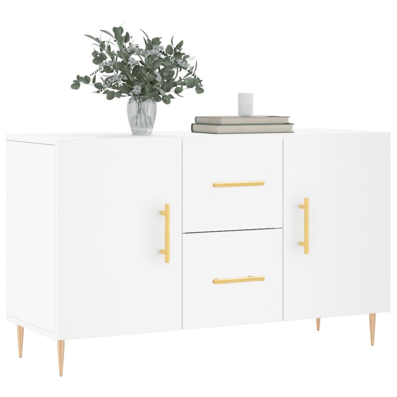 Casa si Gradina - Mobilier - Comode si corpuri - Comode - Servanta, alb, 100x36x60 cm, lemn compozit - Infinity.ro