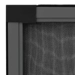 Casa si Gradina - Textile si covoare - Perdele si draperii - Perdele - Plasa insecte extensibila ferestre, antracit, (100-193)x75 cm - Infinity.ro