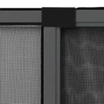 Casa si Gradina - Textile si covoare - Perdele si draperii - Perdele - Plasa insecte extensibila ferestre, antracit, (100-193)x75 cm - Infinity.ro