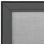 Casa si Gradina - Textile si covoare - Perdele si draperii - Perdele - Plasa insecte extensibila ferestre, antracit, (100-193)x75 cm - Infinity.ro